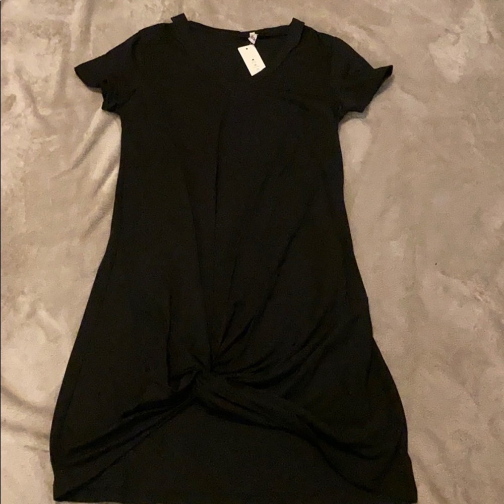 Women’s black T-shirt dress - size medium